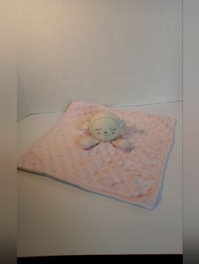 Kidgets Pink Lamb Lovey Security Blanket